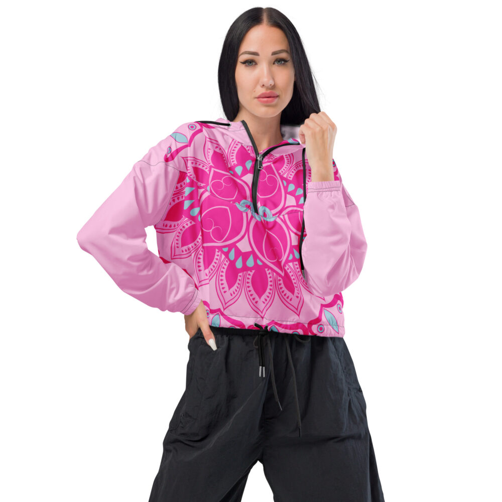 Mandala Women’s cropped windbreaker