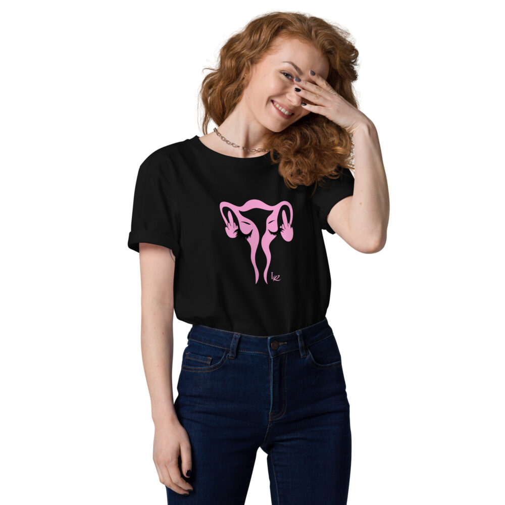 Uterus Unisex organic cotton t-shirt